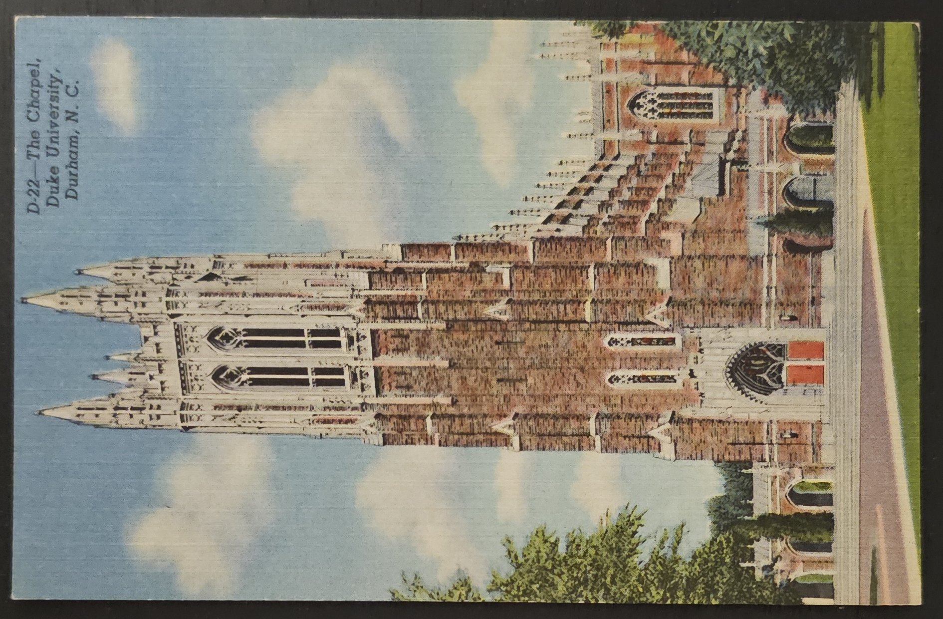 (image for) postcard USA - NC - North Carolina #0025